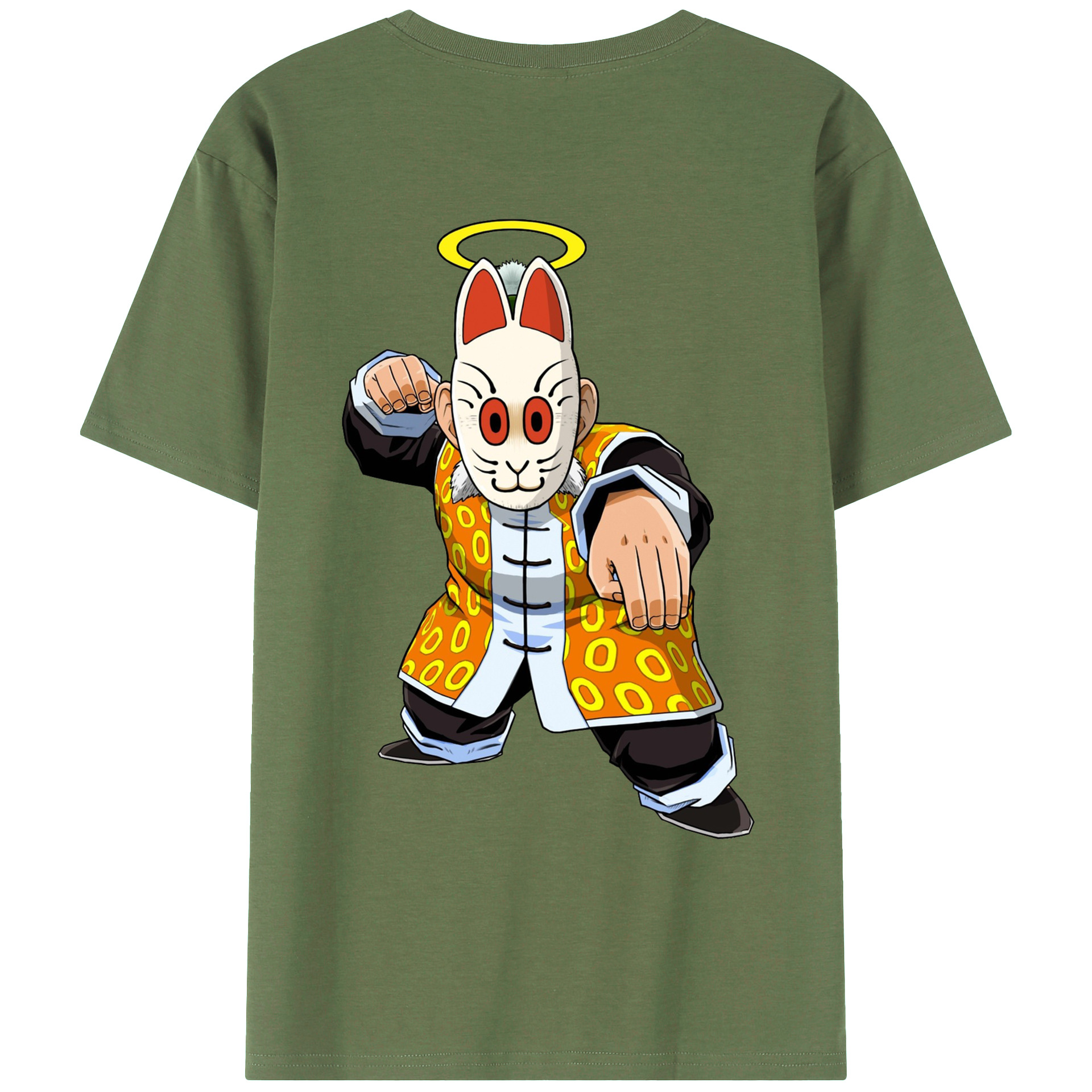 （画像用） ドラゴンボール DRAGON BALL 綿100％ メンズ半袖Tシャツ（バックプリント） 通気性